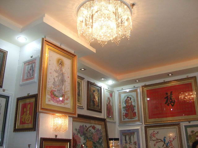 形象店展示之灯光